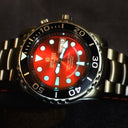 Pro Sea Diver 1000m Bracelet Black Ceramic Bezel Red Dial