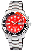 Pro Sea Diver 1000m Bracelet 1/4 Red/ Black Bezel – Red Dial
