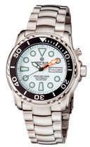 Pro Sea Diver 1000 — Black White Gloss Bracelet