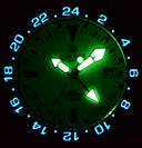 Pro Sea Diver 1000m Expedtion GMT Automatic Ceramic Bezel Bracelet White Dial