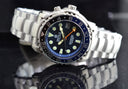 Pro Sea Diver 1000m GMT Automatic Black/blue Bezel Blue Dial Bracelet