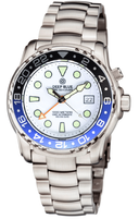 Pro Sea Diver 1000 GMT — Black/Blue White Bracelet