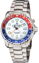 Pro Sea Diver 1000M GMT Automatic Red/Blue Bezel White Dial Bracelet