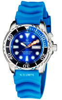 Pro Tac 1000m Automatic Diver 1/4 Blue Bezel - Blue Dial