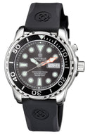 Pro Tac 1000M Automatic Diver -Black Bezel-Db Logo Strap