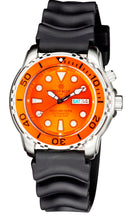 Pro Tac 1000m Automatic Diver Orange Bezel - Orange Dial