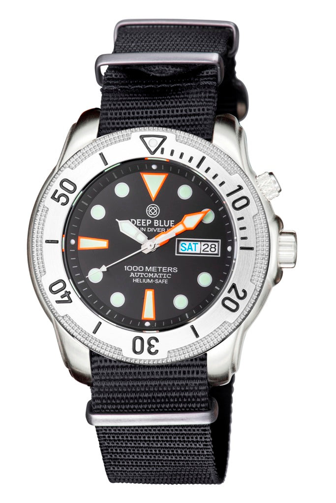 Black 1Pc NATO Solid- SS Hardware