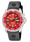 Pro Tac Diver 1000m Automatic Red Bezel Red Dial