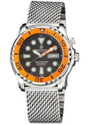 Pro Tac Diver 1000m Automatic Orange Bezel Black Dial