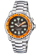 Pro Tac Diver 1000m Automatic Orange Bezel Black Dial