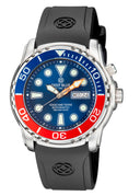 Pro Tac Diver 1000M Automatic Blue/Red Bezel Blue Dial 20 30 40 50