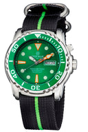 Pro Tac Diver 1000m Automatic Green Bezel Green Dial