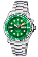 Pro Sea Diver 1000M Automatic Green Bezel Green Dial Bracelet Orange Minute Hand
