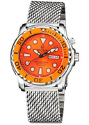 Pro Tac Diver 1000m Automatic Orange Bezel Orange Dial