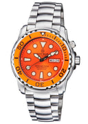 Pro Tac Diver 1000m Automatic Orange Bezel Orange Dial