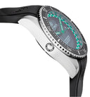 Rally Diver 1000 Collection Black Ceramic Bezel - Black/green Checkered Dial Strap