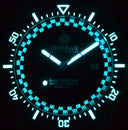 Rally Diver 1000 Collection Black Ceramic Bezel - Black/light Blue Checkered Dial Bracelet