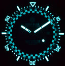 Rally Diver 1000 Collection Black Ceramic Bezel - Black/orange Checkered Dial Bracelet
