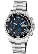 Serial # 001 Master Chrono 7750 Automatic Diver Black Dial Bracelet 15 Year Anniv Limited Edition