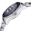 Skin Diver 300 40mm Automatic Vintage Diver Ceramic Bezel Round Hour Marker Bracelet (Minute Hand And Hour Markers Are R