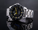 Speedograph 1000 Collection Black Ceramic Bezel - Black/yellow Blue Checkered Dial Bracelet