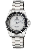 Speedograph 1000 Collection Black Ceramic Bezel - White Checkered Dial Bracelet