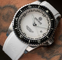 Speedograph 1000 Collection Black Ceramic Bezel - White Checkered Dial Strap