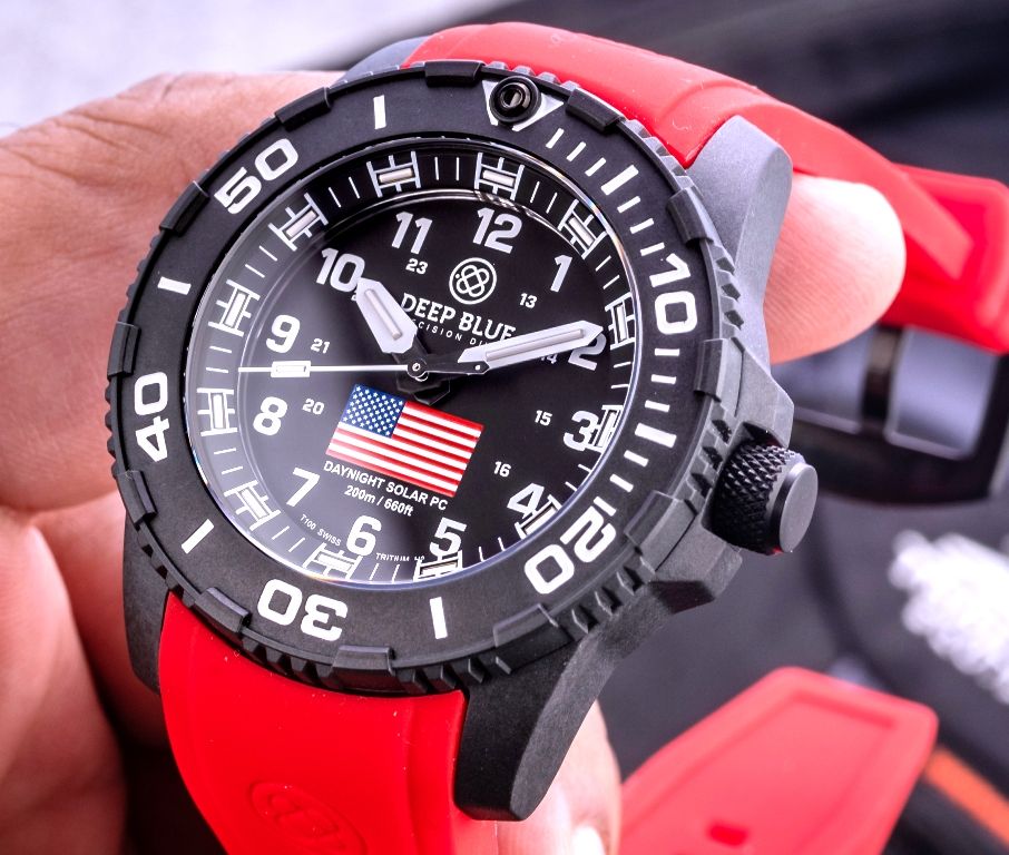 Custom Fit Red Strap With PVD Buckle